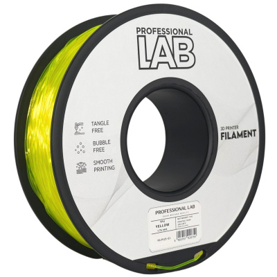 Professional Lab FG-P125-E1, 3D filament, TPU 95A, 1,75mm, 1000g, Galben (Yellow)