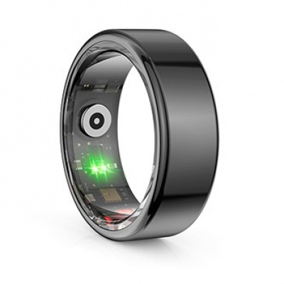 Powerton SMART RING inel inteligent mărime 8, negru