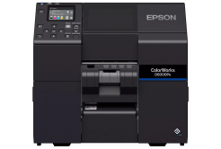 Epson ColorWorks D6000 (Pe) C31CL90202 color imprimantă de etichete, peeler, disp., USB, Ethernet, black
