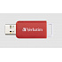 VERBATIM Flash Disk 16GB DataBar USB 2.0 Drive, rosu