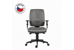 Powerton ERGO HANA Kancelářské ergonomické křeslo, Šedé