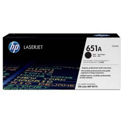 HP 651A CE340A negru toner original