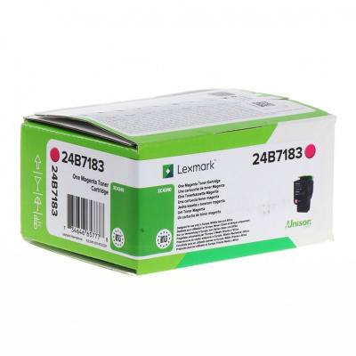 Lexmark 24B7183 purpuriu (magenta) toner original