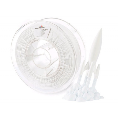 Spectrum 81047 3D filament, PLA High Speed, 1,75mm, 1000g, Alb (Signal white)