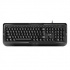 Genius KB-118, tastatură US, clasică, rezistentă la apă, tip cu fir (USB), neagră