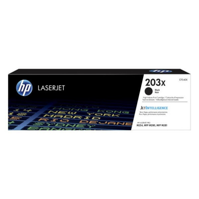 HP 203X CF540X negru (black) toner original