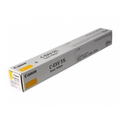 Canon C-EXV51L galben (yellow), toner original