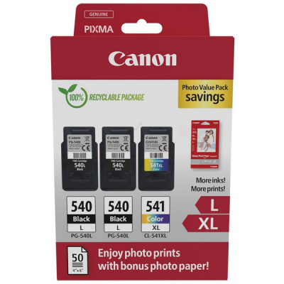 Canon PG-540L 2x + CL-541XL 5224B015 color (CMYK) multipack de cartuse originale