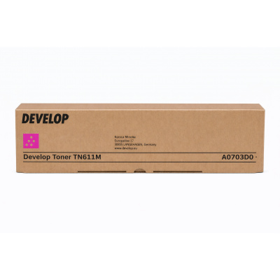 Develop TN-611M A0703D0 purpuriu (magenta) toner original