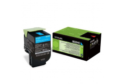 Lexmark 80C2HC0 azuriu (cyan) toner original