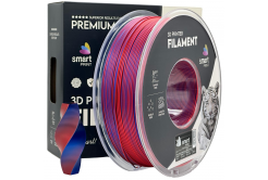 Smart Print FG-S97-E1, 3D filament, PLA Silk, 1,75mm, 1000g, Dual Color, Multicolor (Red, Blue)