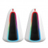 Boxe Marvo MONKA SG-500, 2.0, 6W, albe, control al volumului, iluminare RGB