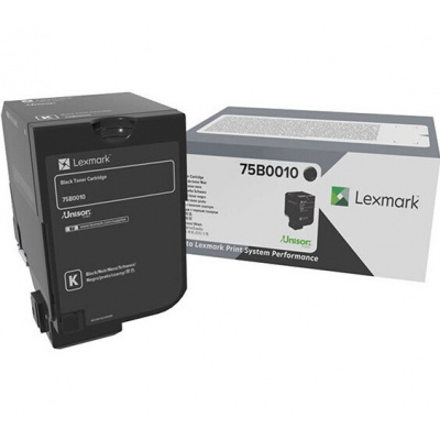 Lexmark 75B0010 negru (black) toner original