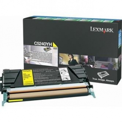 Lexmark C5240YH galben (yellow) toner original