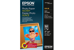 Epson S042547 Premium Glossy Photo Paper, hartie foto, lucios, alb, 10x15cm, 200 g/m2, 50 buc