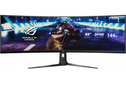 Monitor ASUS Strix XG49VQ 90LM04H0-B01170, ROG, 49", VA, 3840x1080, 144Hz, 4ms, Negru, 3R