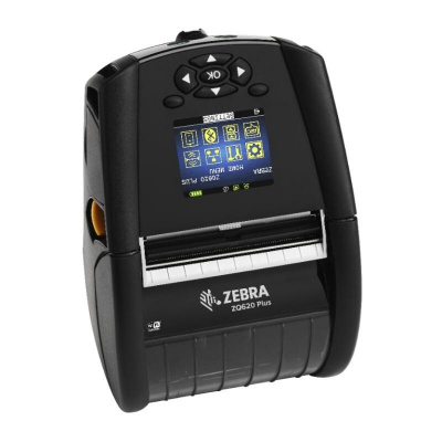 Zebra ZQ620 Plus ZQ62-AUXAEC4-00 DT, mobile imprimantă de etichete, 8 dots/mm (203 dpi), LTS, RS232, BT (BLE, 5.0), ext. bat.