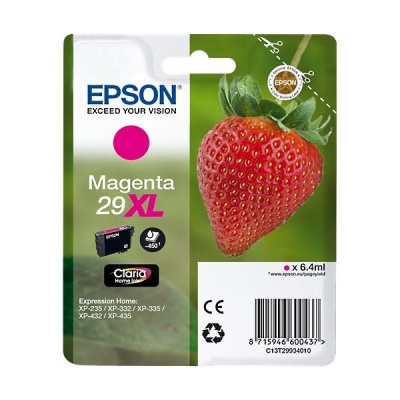 Epson T29934012, T29XL purpuriu (magenta) cartus original