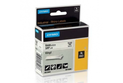 Dymo Rhino 18443, S0718580, 9mm x 5.5m text negru / fundal alb, banda original