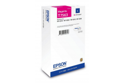 Epson T7563 L C13T75634N purpurová (magenta) originální cartridge