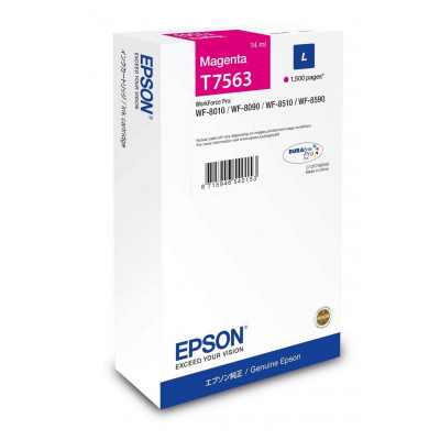 Epson T7563 L C13T75634N purpuriu (magenta) cartus original