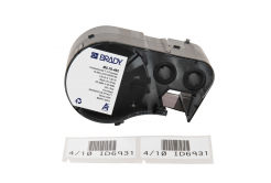 Brady M5-78-492 / 170896, 25.40 mm, Polyester, text negru / fundal alb