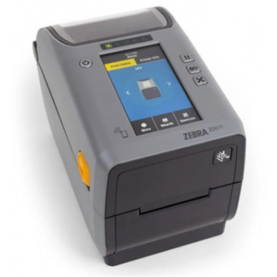 Zebra ZD611 ZD6A123-T2EB02EZ, 12 dots/mm (300 dpi), imprimantă de etichete, cutter, disp. (colour), EPLII, ZPLII, USB, BT, Ethernet, Wi-Fi