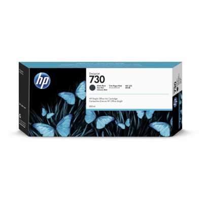 HP 730 P2V71A negru mat (matte black) cartus original