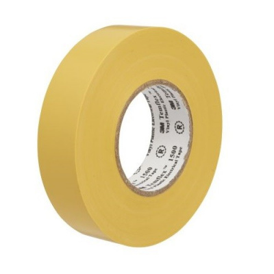 3M Temflex 1500 benzi electroizolante, 19 mm x 20 m, galben