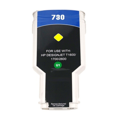 Cartuș compatibil cu HP 730 P2V70A galben (yellow)