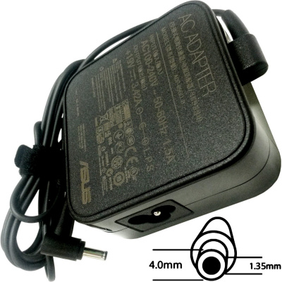Adaptor original Asus 65W19V(W.M)BK 4PHI cu mufă EU (B0A001-00046500_EU)
