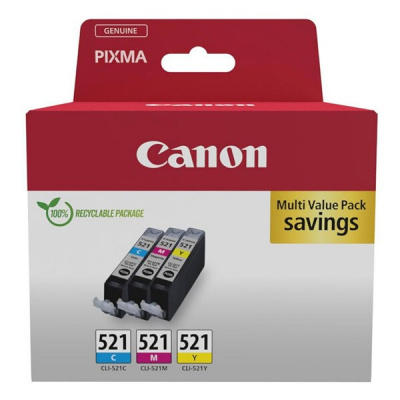 Canon CLI-521 2934B015 color multipack de cartuse originale