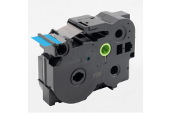 Banda compatibila Brother TZ-FX561 / TZe-FX561, 36mm x 8m, flexi, text negru / fundal albastru