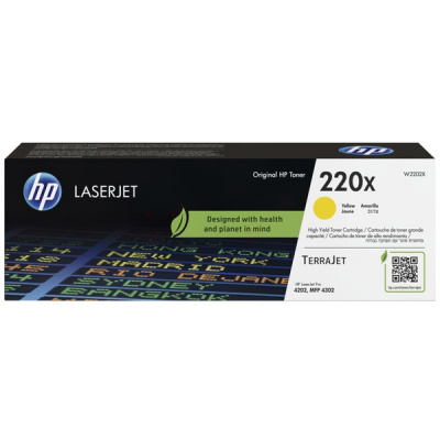 HP 220X W2202X galben (yellow) toner original