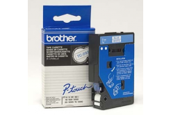 Brother TC-293, 9mm x 7,7m, text albastru / fundal alb, banda original