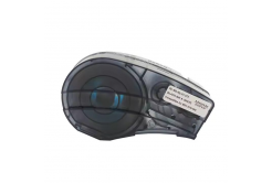 Brady M21-125-C-342-WT, 6 mm x 2,13 m, text negru / fundal alb, banda compatibila