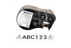 Brady M4C-500-595-CL-WT / 170822, 12.70 mm x 6.10 m, Vinil, text alb / fundal transparent