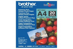 Brother BP71GA4 Glossy Photo Paper, hartie foto, lucios, alb, A4, 260 g/m2, 20 buc