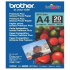 Brother Photo Paper Glossy BP71GA4, 260 g/m2, A4, 20buc., lucios, jet de cerneală, alb, hârtie fotografică