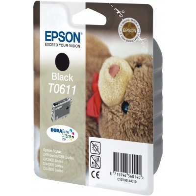 Epson C13T06114010 negru (black) cartus original