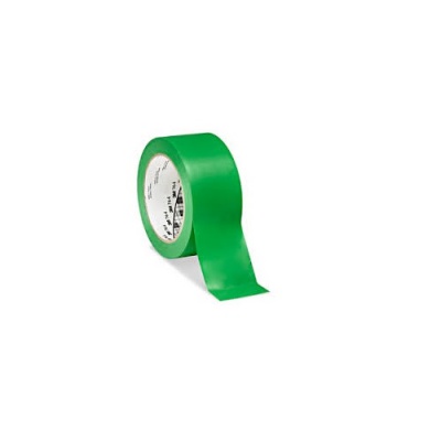 3M 764i Banda adeziva din PVC, 50 mm x 33 m, verde
