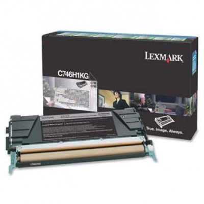 Lexmark C746H1KG negru toner original