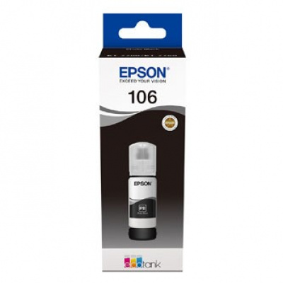 Epson 106 C13T00R140 foto negru (photo black) cartus original