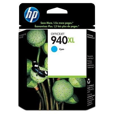 HP C4907AE 940XL azuriu (cyan) cartus original, expirat