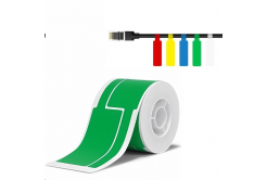 Niimbot 1EA01174401, 25x76mm, 200buc., verde etichete autoadezive pentru cabluri