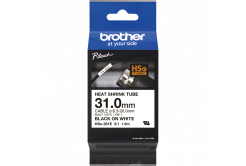 Brother HSe-261E Pro Tape, 31 mm x 1.5 m, text negru / fundal alb , banda original