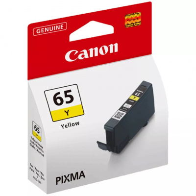 Canon cartus original CLI-65Y, yellow, 12.6ml, 4218C001, Canon Pixma Pro-200