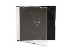 BOX na 1CD SLIM negru tray
