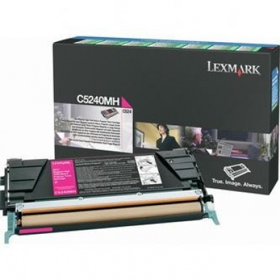 Lexmark C5240MH purpuriu (magenta) toner original