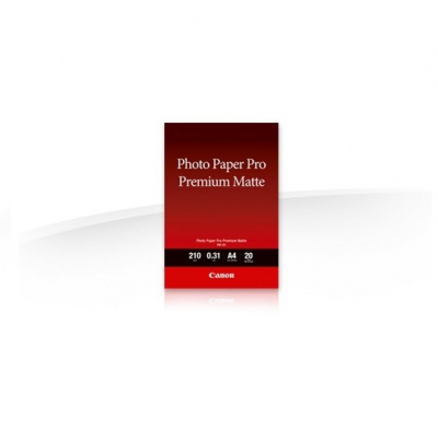 Canon FA-PM1 Photo paper premium mate, hartie foto, mat, alb, A4, 210 g/m2, 20 buc, imprimarea cu jet de cerneală